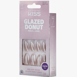 Kiss Glazed Donut Medium Length Nails - Holes